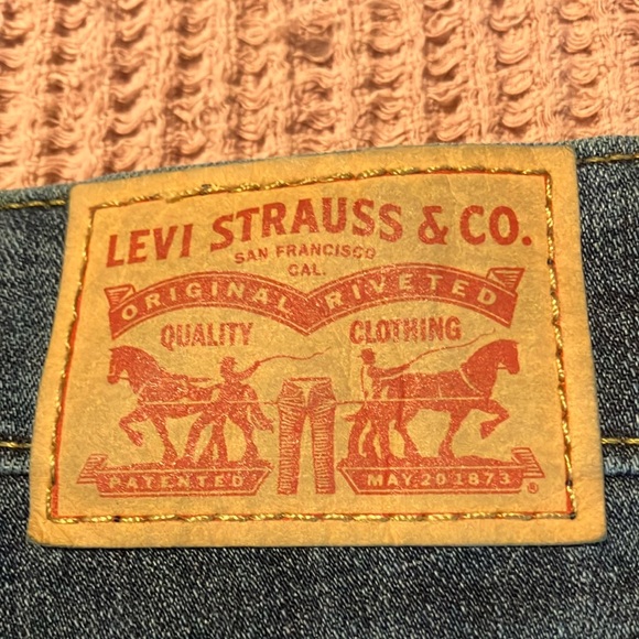 Levi's Blue Skinny Jeans Classic Style - Picture 3 of 4